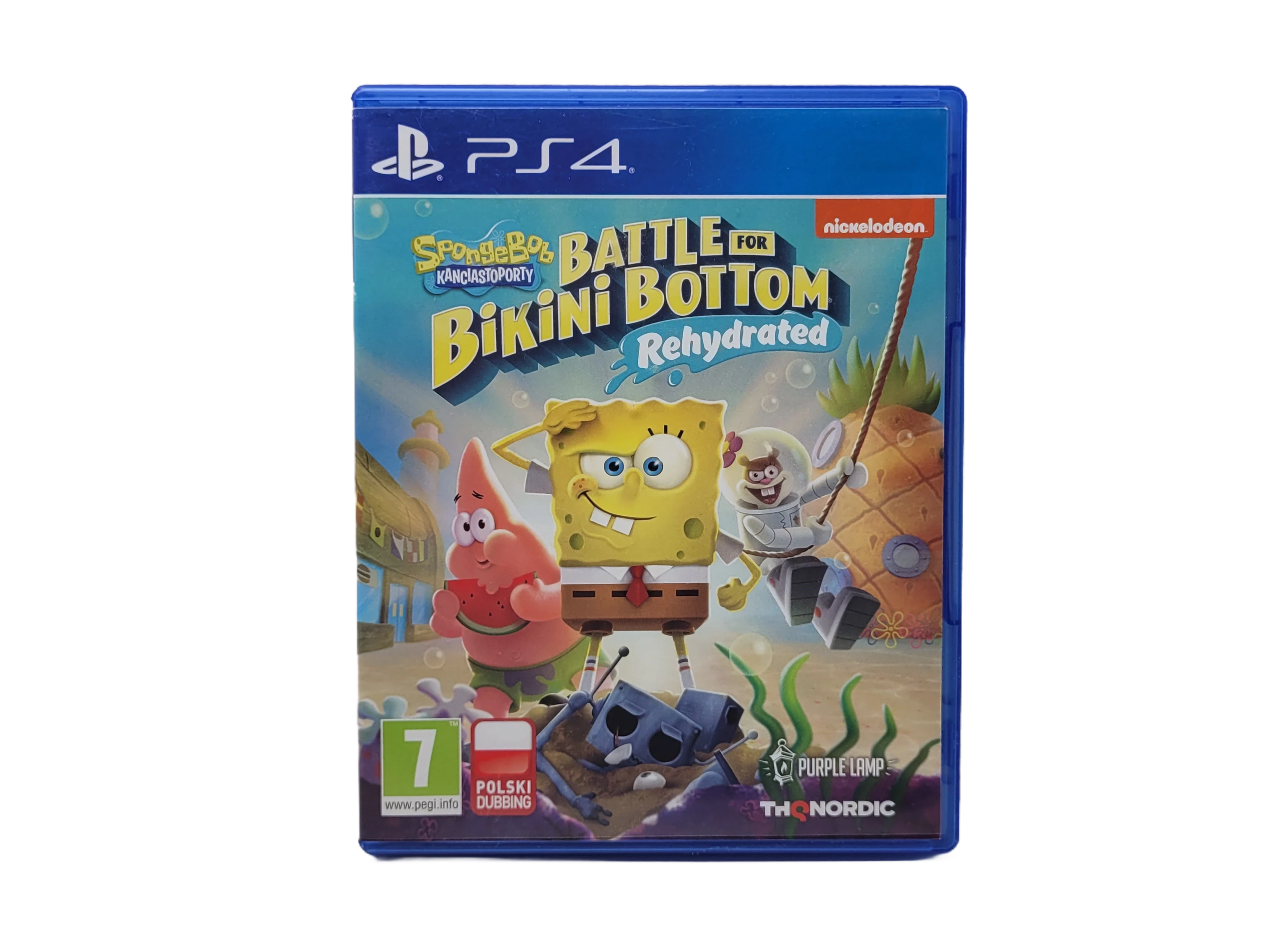 GRA SPONGEBOB BATTLE FOR BIKINI BOTTOM REHYDRATED PLAYSTATION 4 PS4