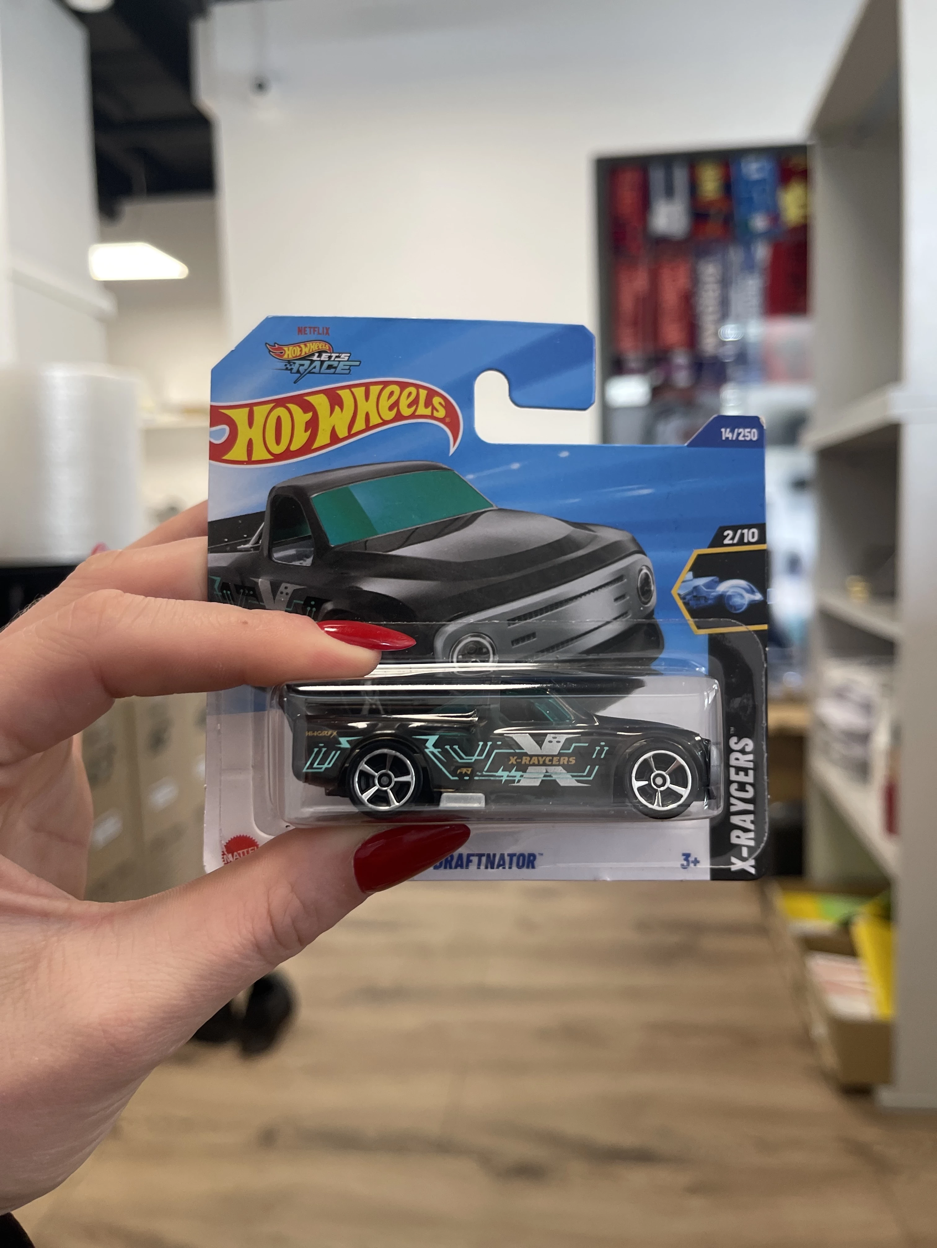 HOT WHEELS LET S RACE NETFLIX DRAFTNATOR 2 10 14 250 CZARNY Loombard Pl