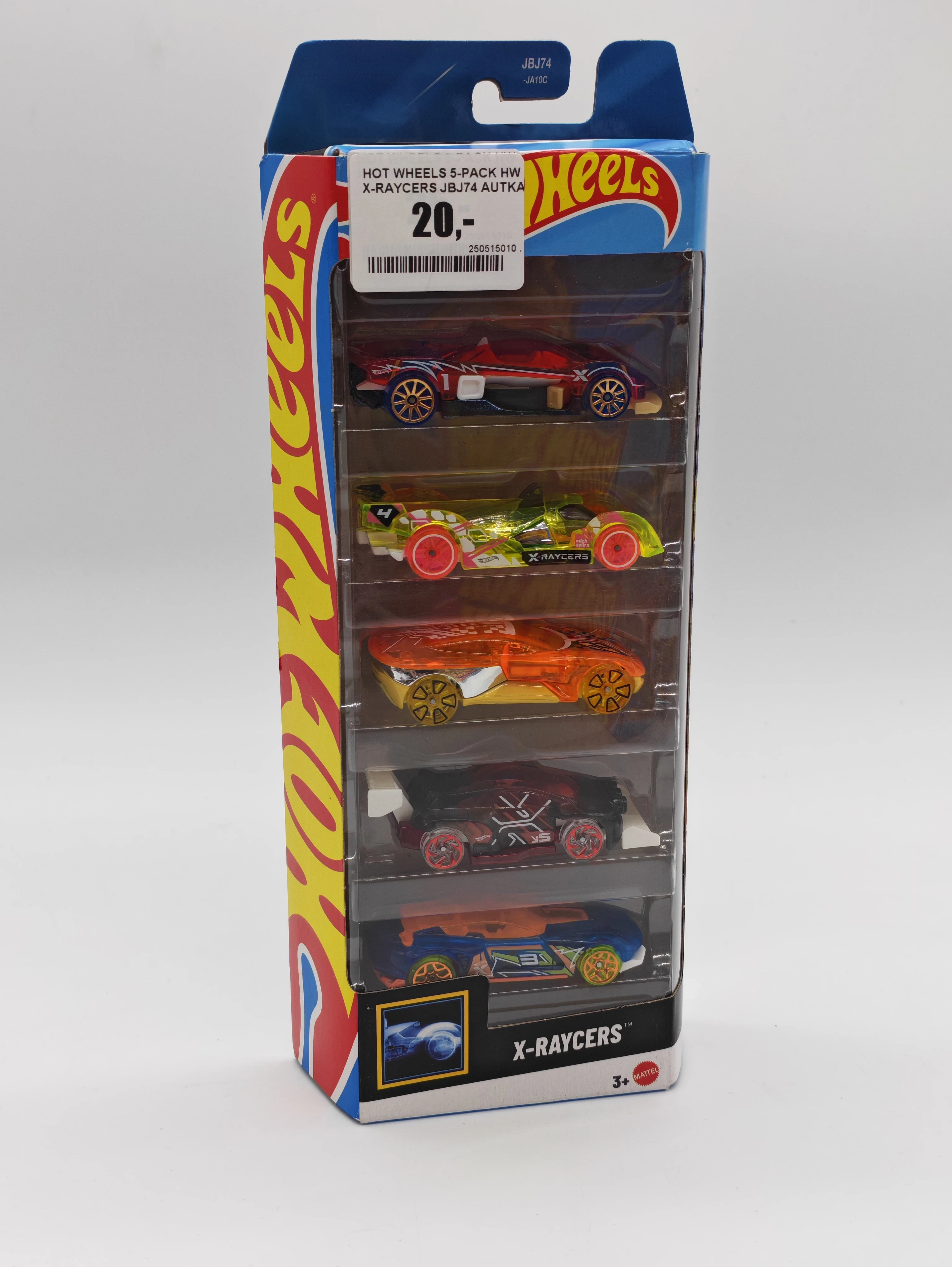 HOT WHEELS 5 PACK HW X RAYCERS JBJ74 AUTKA HW Samochody I Pojazdy