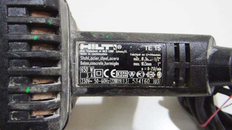 HILTI TE15 + WALIZKA