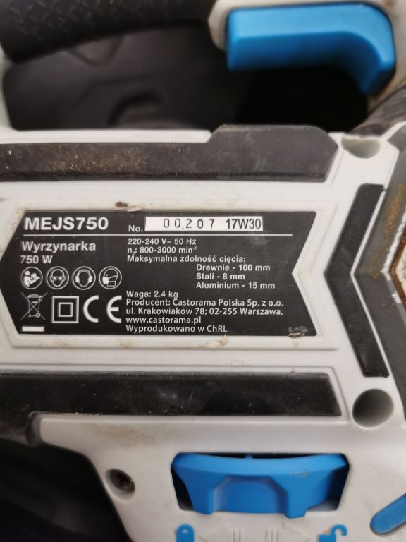 WYRZYNARKA MACALLISTER MEJS750 CZYTAJ OPIS