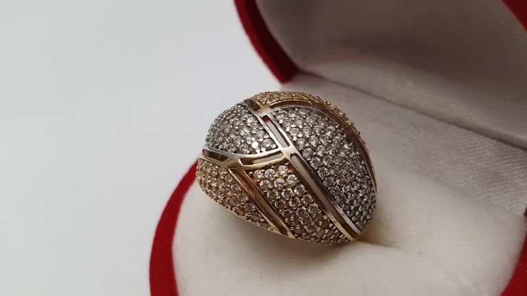 piekny-pierscioek-538g-585-rozmiar-11-stan-uzywany