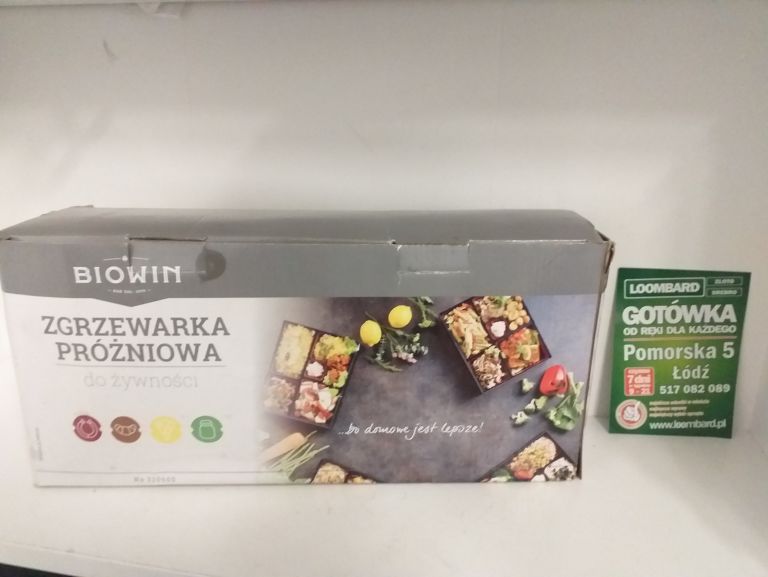 PRÓŻNIOWA ZGRZEWARKA DO FOLII BIOWIN PAKOWARKA