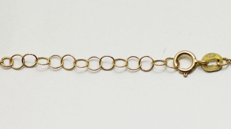 NOWA ZŁOTA BRANSOLETKA PTAK P 585 1,06 G