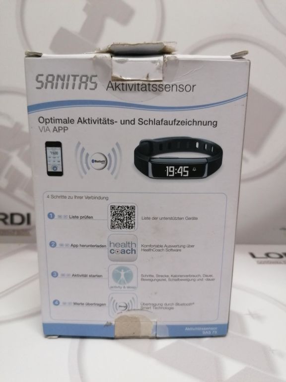 SMARTWATCH SANITAS SAS 75 USZKODZONY