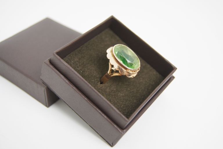 zloty-pierscionek-zielone-oczko-14ct-krancowa-103-lublin