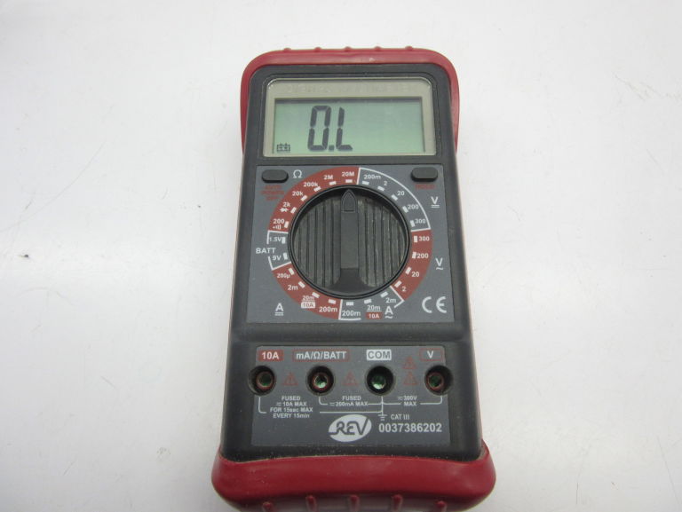 TESTER MIERNIK REV DIGITAL MULTIMETER