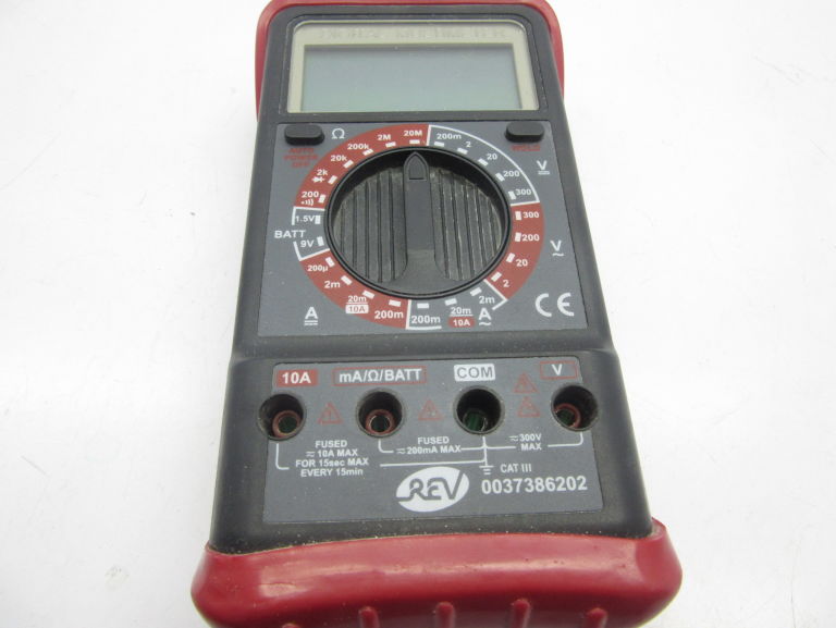 TESTER MIERNIK REV DIGITAL MULTIMETER