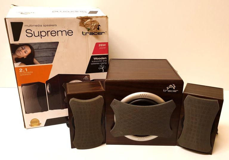 GŁOŚNIKI Z SUFWOOFEREM TRACER SUPREME 2.1
