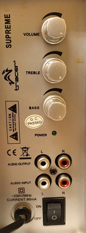 GŁOŚNIKI Z SUFWOOFEREM TRACER SUPREME 2.1