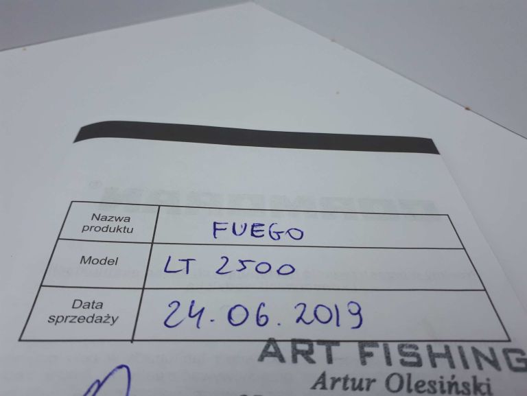 KOŁOWROTEK DAIWA FUEGO 2500D GWARANCJA