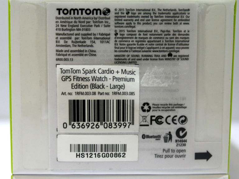 ZEGAREK TOMTOM SPARK CARDIO + MUSIC PREMIUM