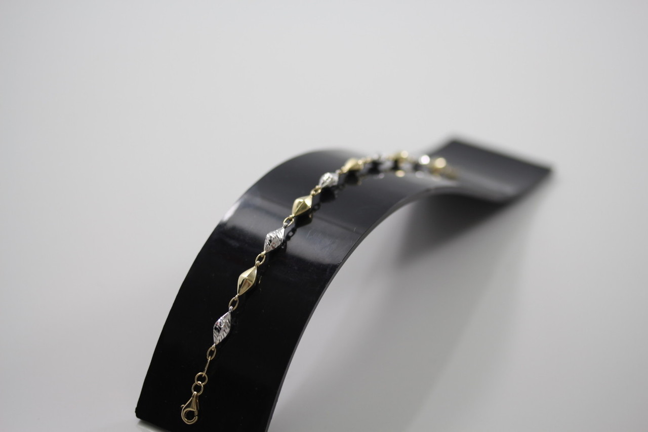 zlota-bransoletka-sopelki-2-kolory-pr585-328g-dlugosc-calkowita-19