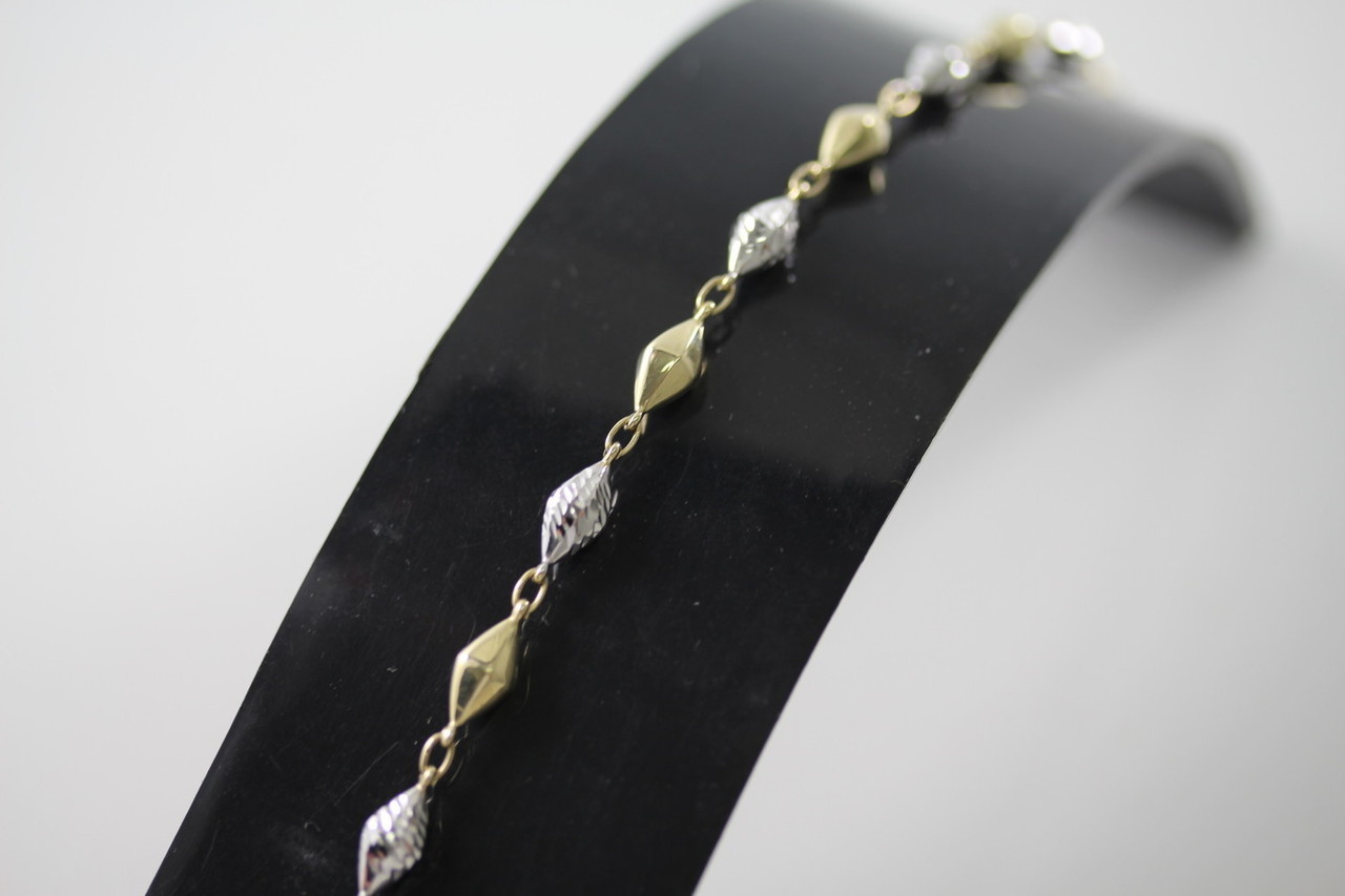 zlota-bransoletka-sopelki-2-kolory-pr585-328g-marszalkowska-85-warszawa