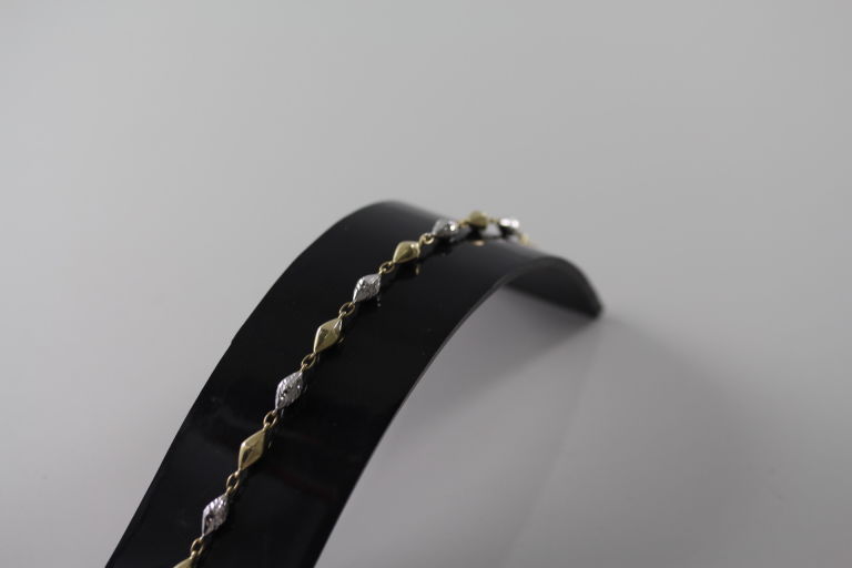 zlota-bransoletka-sopelki-2-kolory-pr585-328g-kamien-bez-kamienia