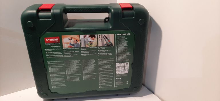 WIERTARKO-WKRĘTARKA BOSCH PSR 1440 LI-2 KOMPLET