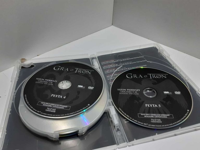 GRA O TRON KOMPLETNY SEZON  1 DVD