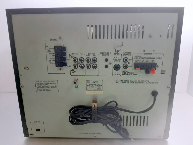 ZESTAW AUDIO JVC /STEREO/KASETY/PŁYTY/GRAMOFON