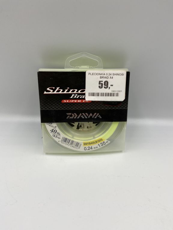 PLECIONKA 0.24 SHINOBI BRAID X4