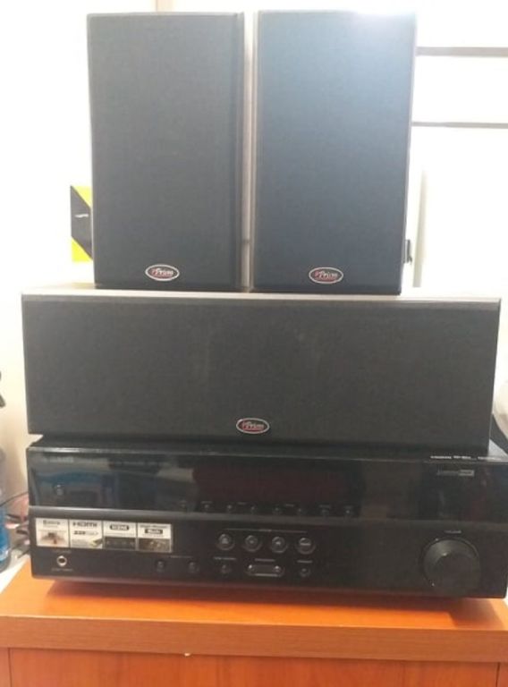 AMPLITUNER YAMAHA HTR 2067 Z GŁOŚNIKAMI PRISM