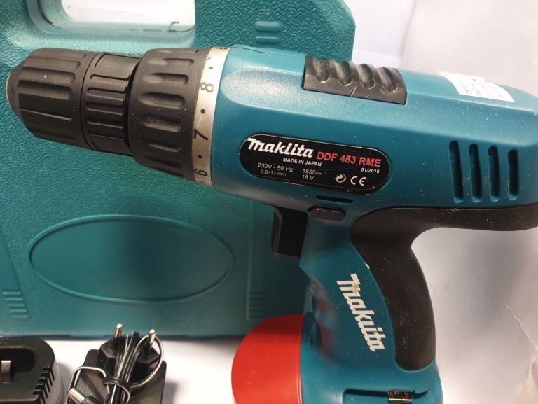 WKRETARKA MAKITA DDF 453 RME + WALIZKA