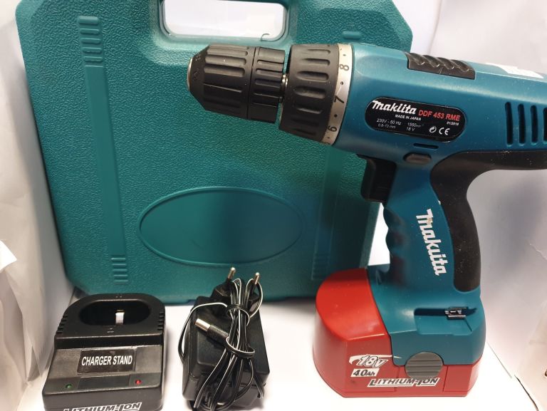 WKRETARKA MAKITA DDF 453 RME + WALIZKA