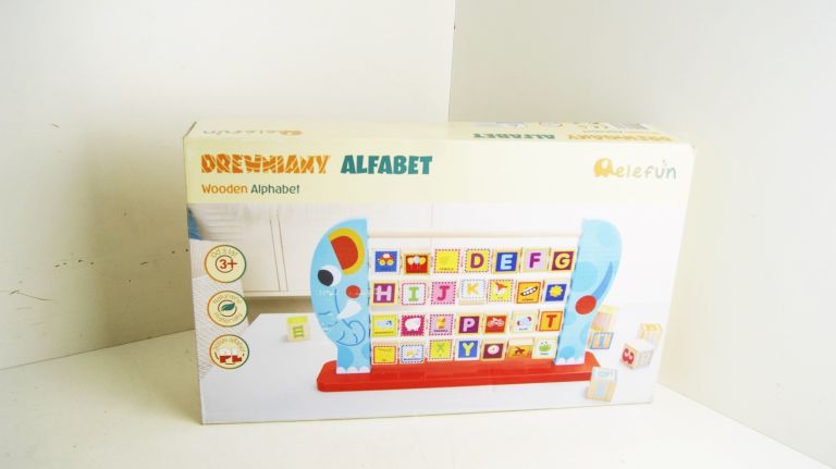 DREWNIANY ALFABET ELEFUN