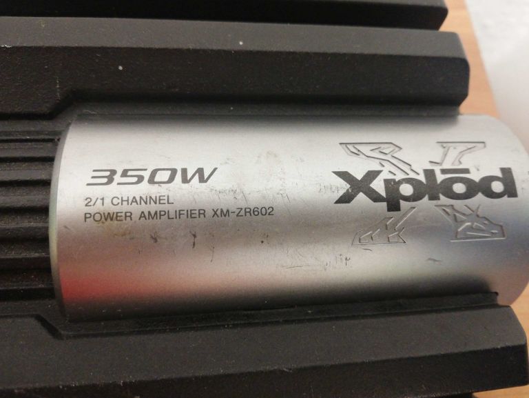 WZMACNIACZ SONY XPLOD XM-Z4602 350W OKAZJA!