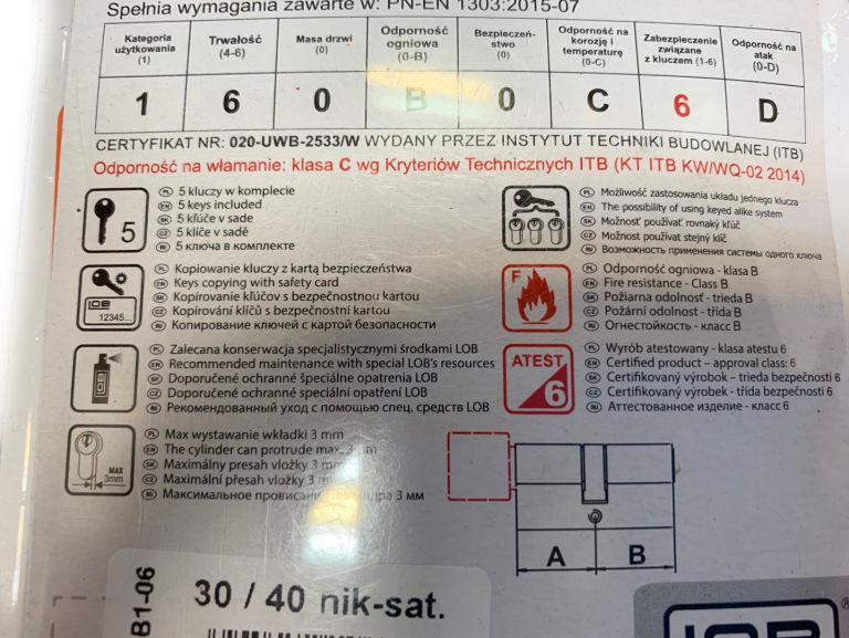 WKŁADKA BEBĘNKOWA LOBIX XT WNP600B-02-B1-06 30/40