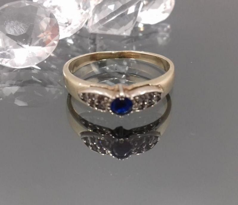 zloty-pierscionek-z-niebieskim-oczkiem-585pr-227-motyw-inny-ksztalt