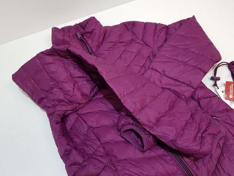 kurtka-puchowa-mountain-warehouse-purpur-stan-uzywany