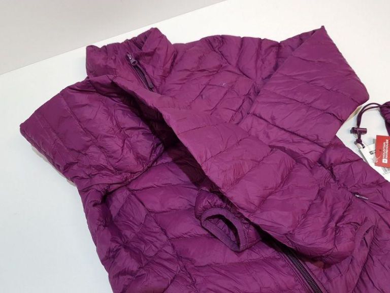 kurtka-puchowa-mountain-warehouse-purpur-stan-uzywany