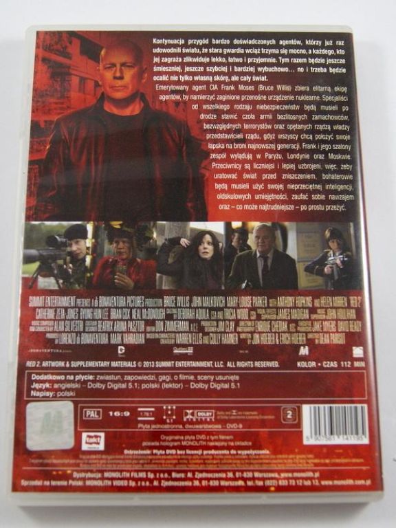 FILM DVD RED 2