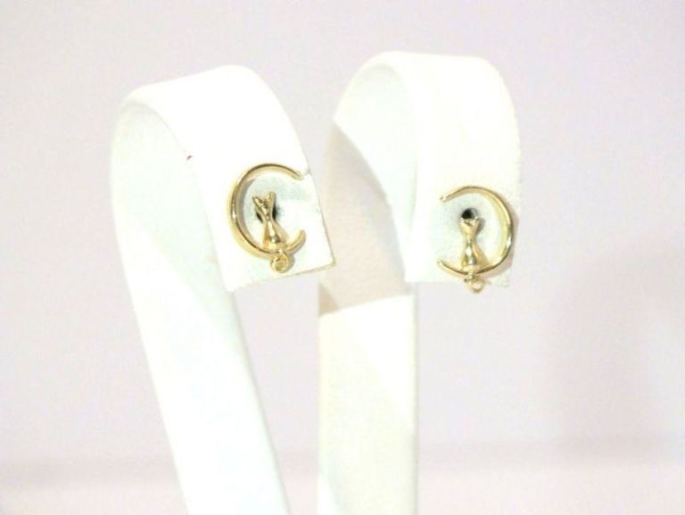 zlote-kolczyki-ksiezyce-z-kotem-115g-585-motyw-ksiezyc