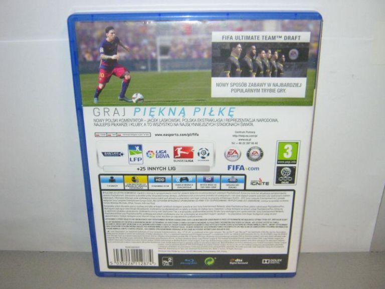 GRA PS4 FIFA 16 POLSKA WERSJA!