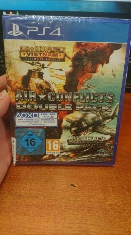 PS4 AIR CONFLICTS DOUBLE PACK FOLIA