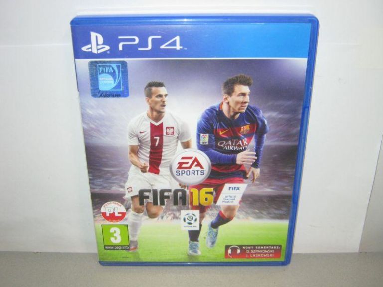 GRA PS4 FIFA 16 POLSKA WERSJA!