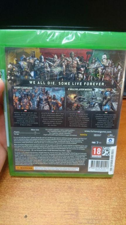 XBOX ONE FOR HONOR