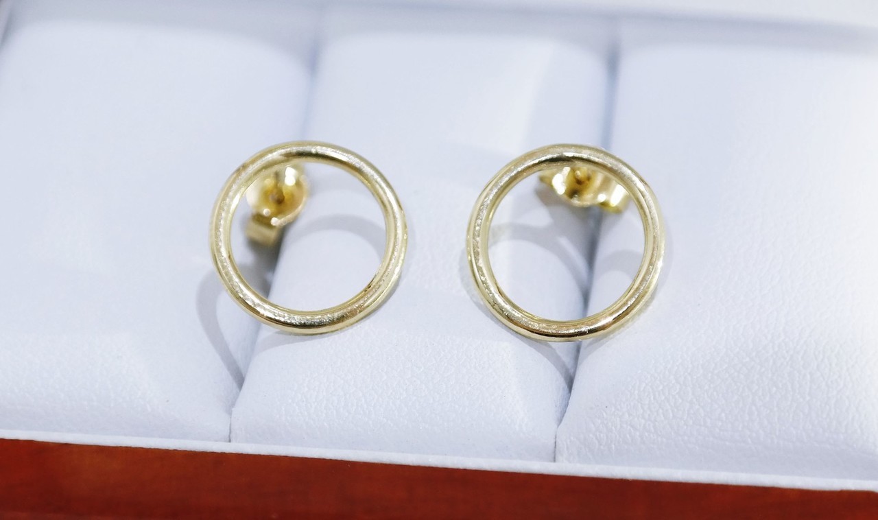 sliczne-zlote-kolczyki-kolka-sztyft-585-14k-rudnickiego-10-warszawa