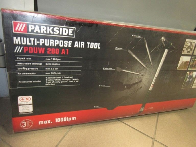 MULTI-PURPOSE AIR TOOL PARKSIDE PDUW 280 A1