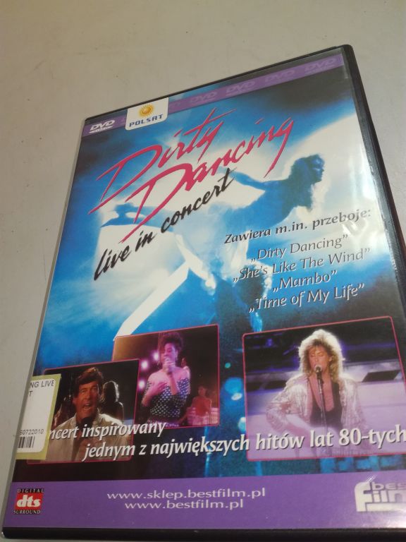 DVD DIRTY DANCING LIVE IN CONCERT 160722010
