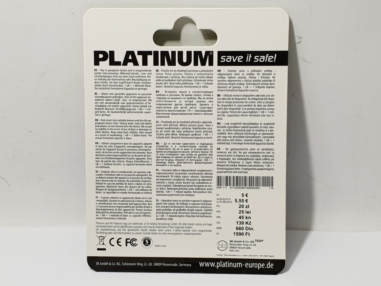 pendrive-platinet-16gb-stan-powystawowy