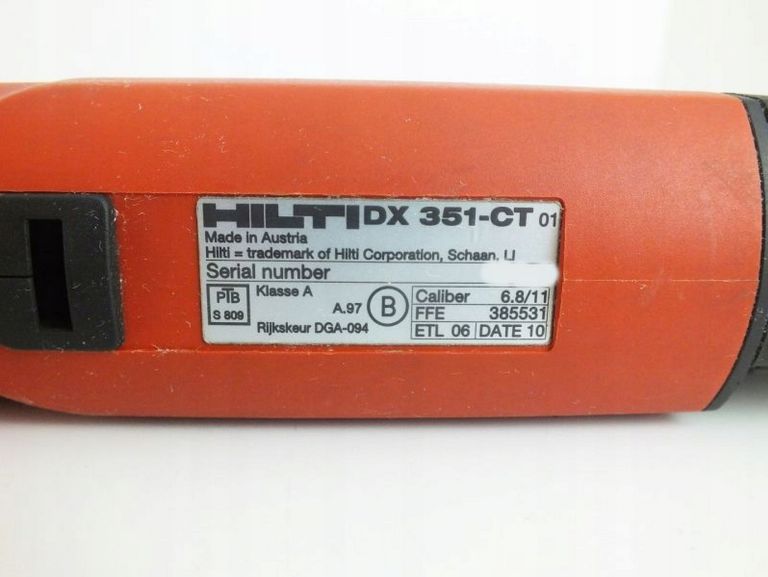 HILTI DX 351-CT + MAGAZYNEK HILTI X-MX27