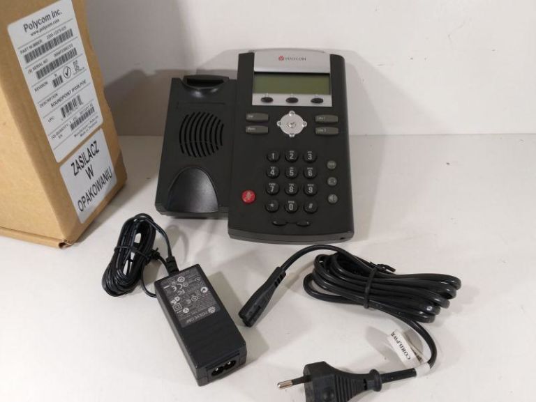 TELEFON BIUROWY POLYCOM SOUNDPOINT IP 321, 2-LINI