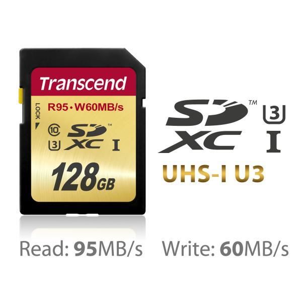 KARTA PAMIĘCI SDXC TRANSCEND 128GB 95MB/S OKAZJA