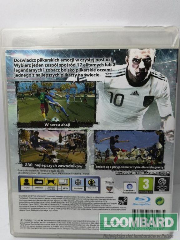 GRA DO PS3 PURE FOOTBALL !!!WYPRZEDAŻ!!!
