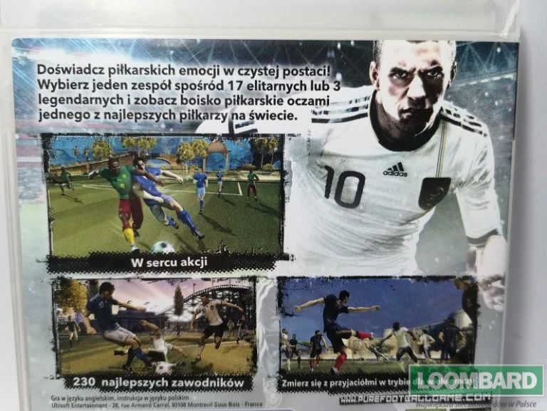 GRA DO PS3 PURE FOOTBALL !!!WYPRZEDAŻ!!!