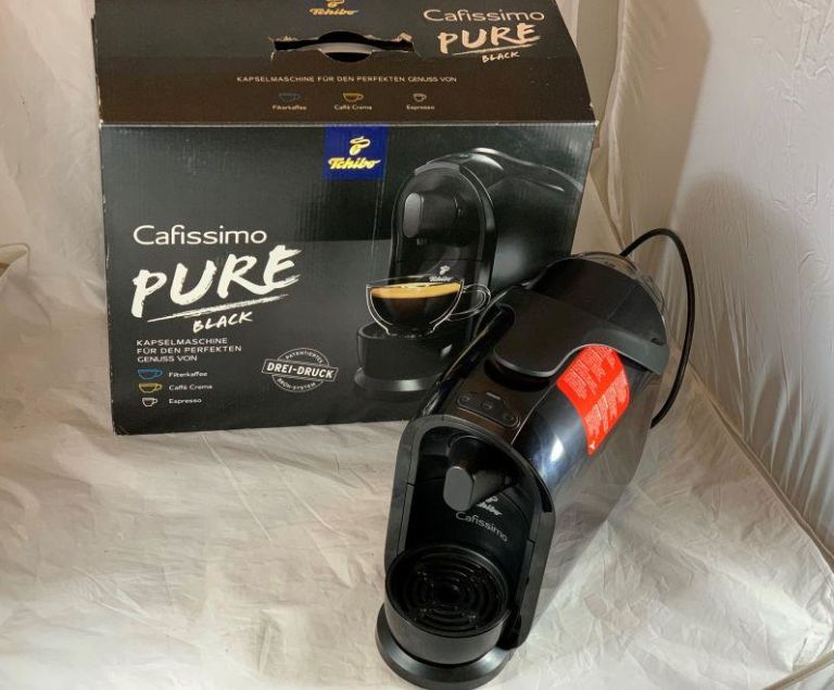 EKSPRES TCHIBO CAFISSIMO PURE BLACK WARTO!