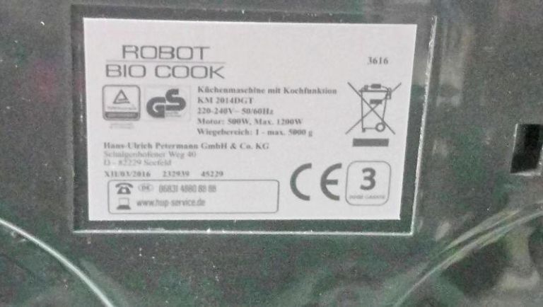 ROBOT KUCHENNY BIO COOK EXITO  JAK THERMOMIX