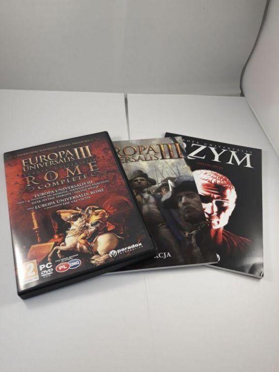 EUROPA UNIVERSALIS III 3 RZYM ROME COMPLETE